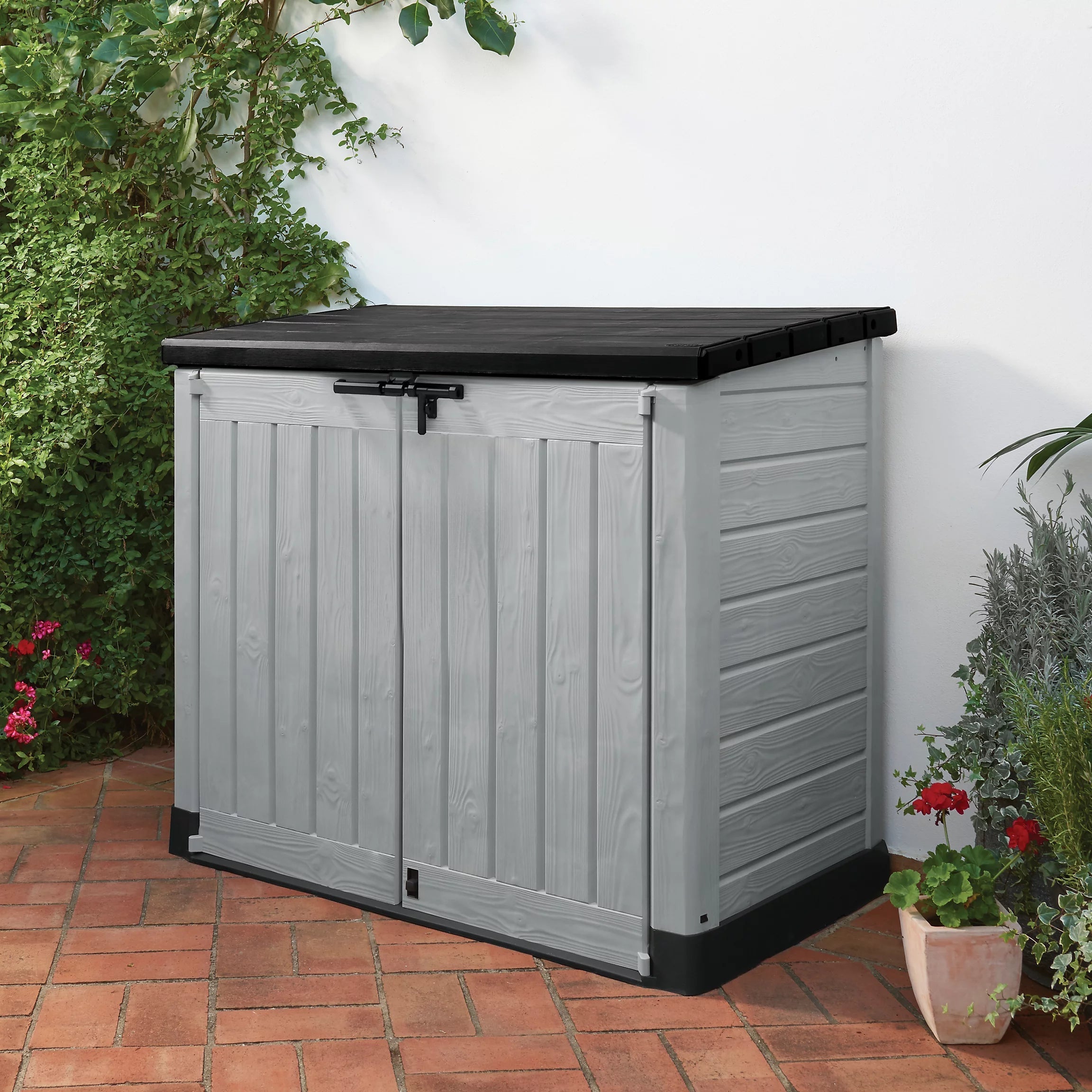 Keter Store-It-Out Max 1200L Plastic Garden Storage β Grey